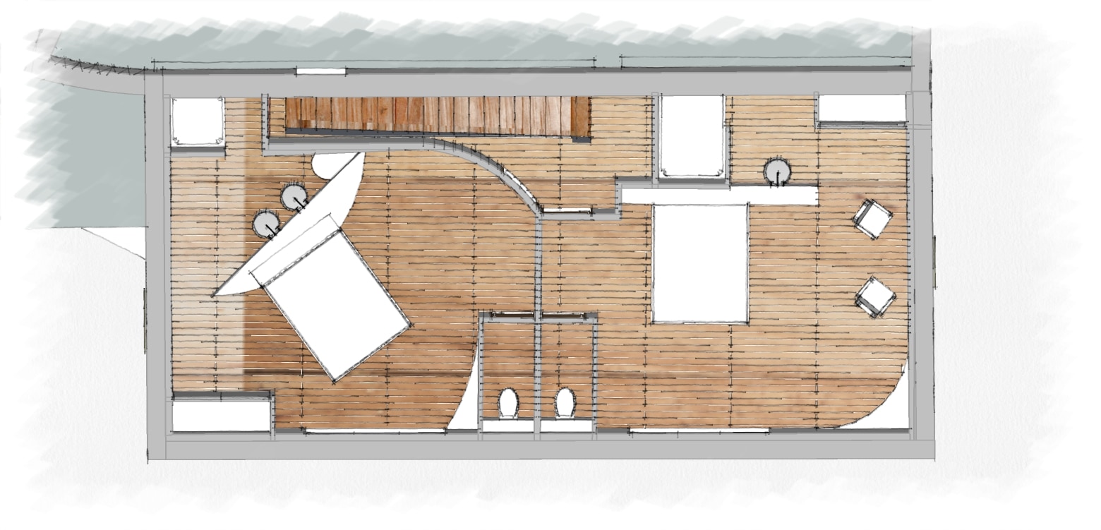 Plan, Habiter le moulin