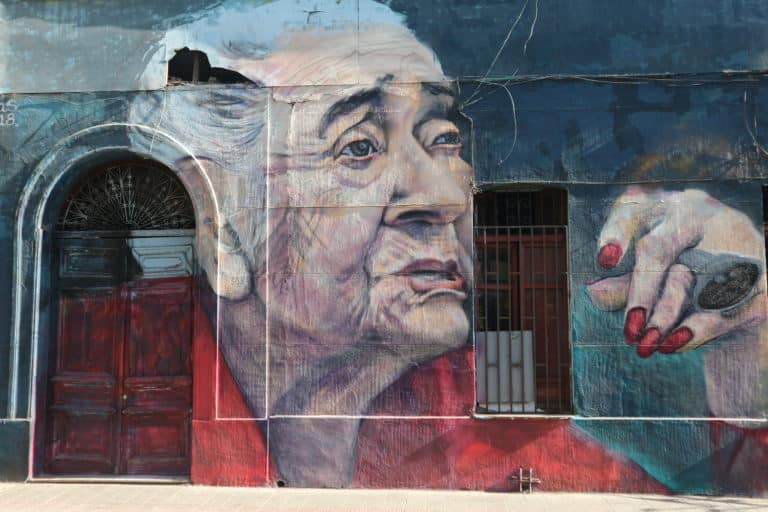 Chili : street art à Santiago