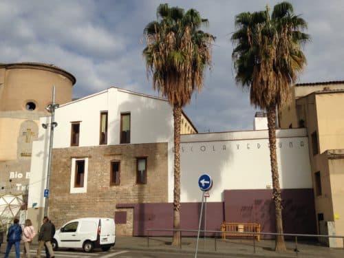 Barcelone : façade tableau
